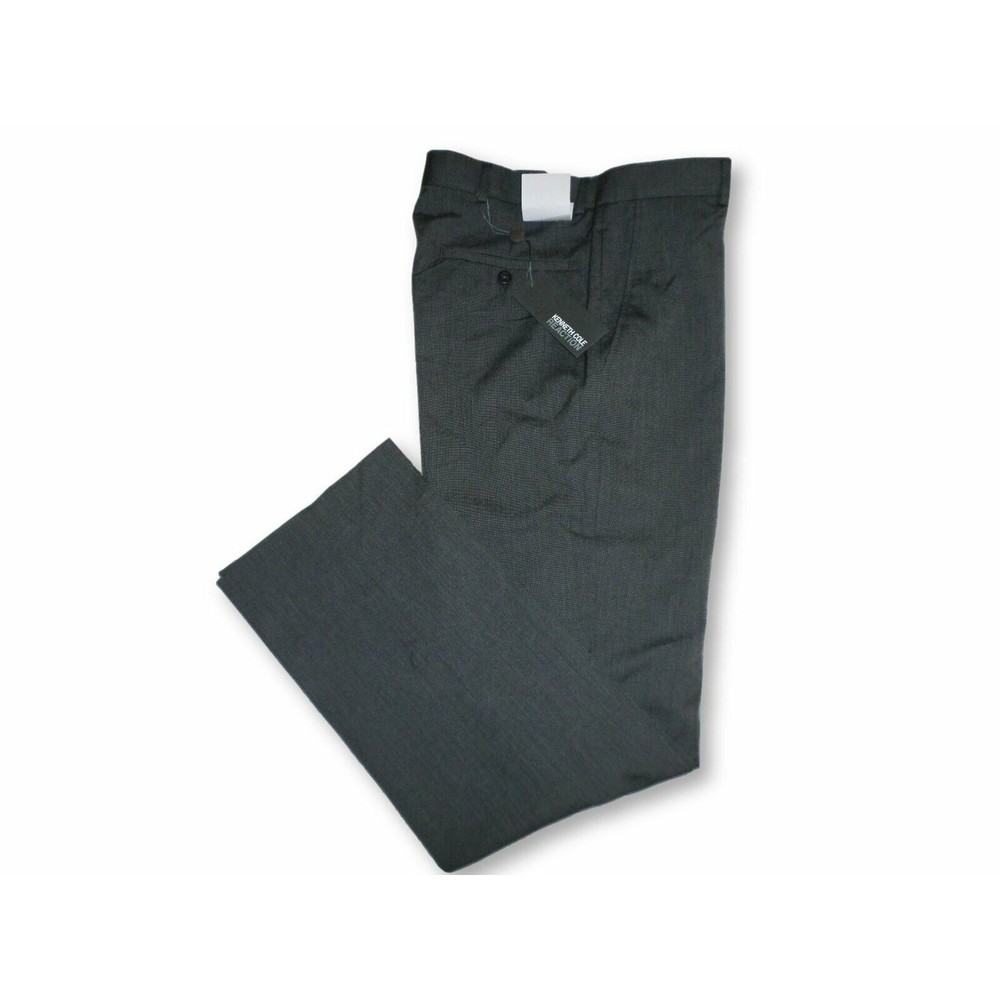 KENNETH COLE REACTION SUITE SEPARATES DRESS PANTS MENS FLAT FRONT SIZE 30X32 NWT